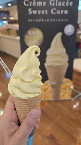 スイートコーンソフトクリーム